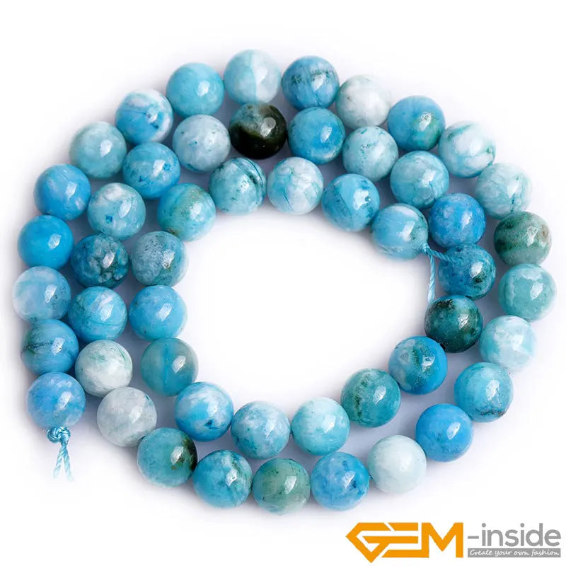 Natural 8mm Assorted Stone Round Beads – 15" Strand for DIY Jewelry Making - Image 20