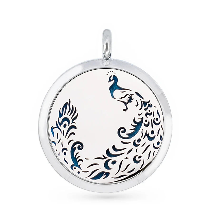 Magnetic Aroma Locket Pendant – Essential Oil Diffuser Jewelry with 5 Free Pads - Image 44