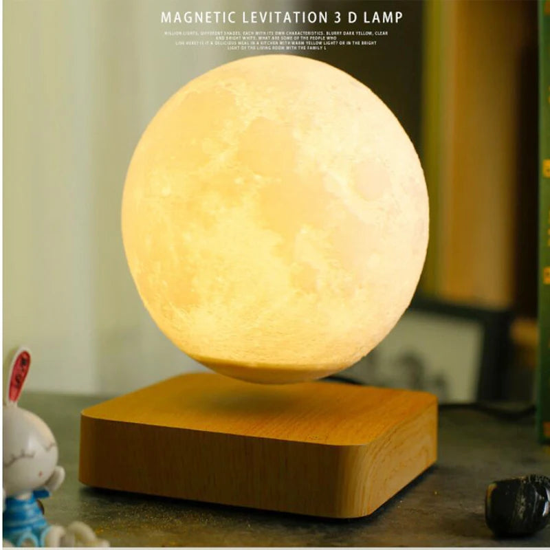 3D Printing LED Night Light - Magnetic Levitation Moon Lamp - Image 6