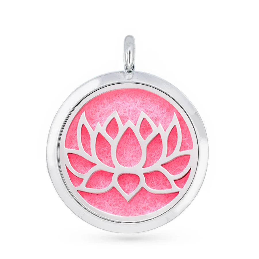 Magnetic Aroma Locket Pendant – Essential Oil Diffuser Jewelry with 5 Free Pads - Image 48