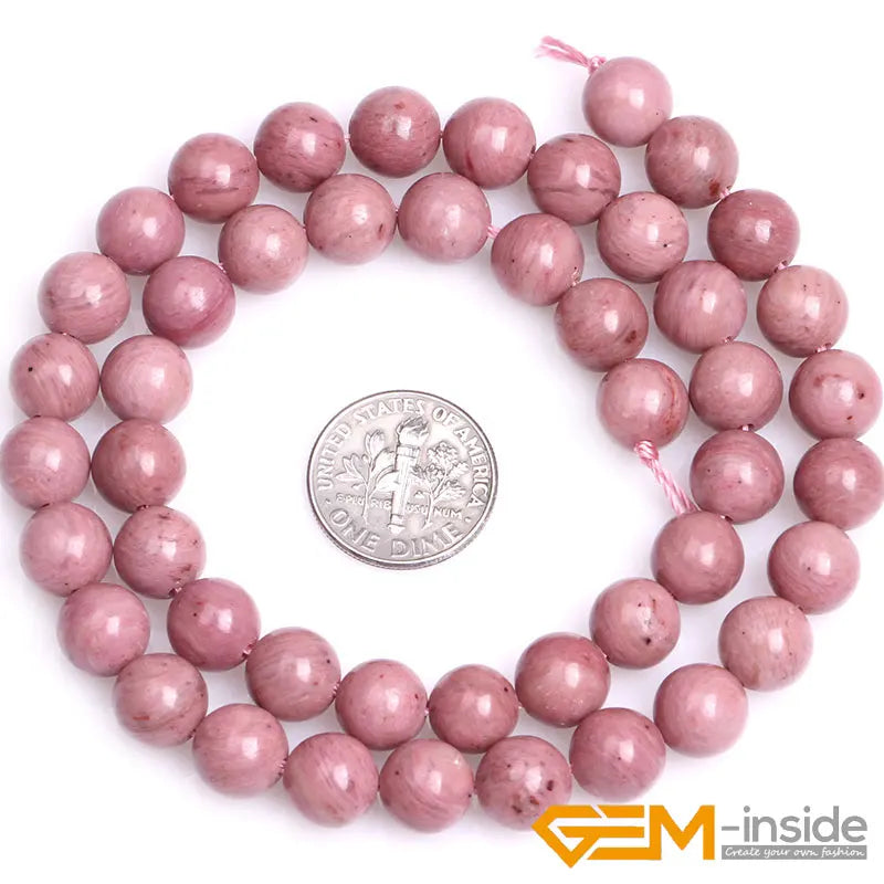 Natural 8mm Assorted Stone Round Beads – 15" Strand for DIY Jewelry Making - Image 25