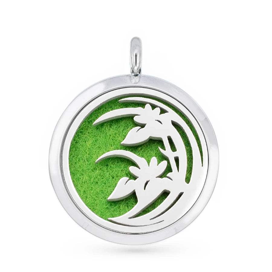 Magnetic Aroma Locket Pendant – Essential Oil Diffuser Jewelry with 5 Free Pads - Image 29