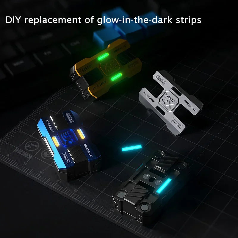 Luminous Push Slider EDC Fidget Desk Toy - Image 3