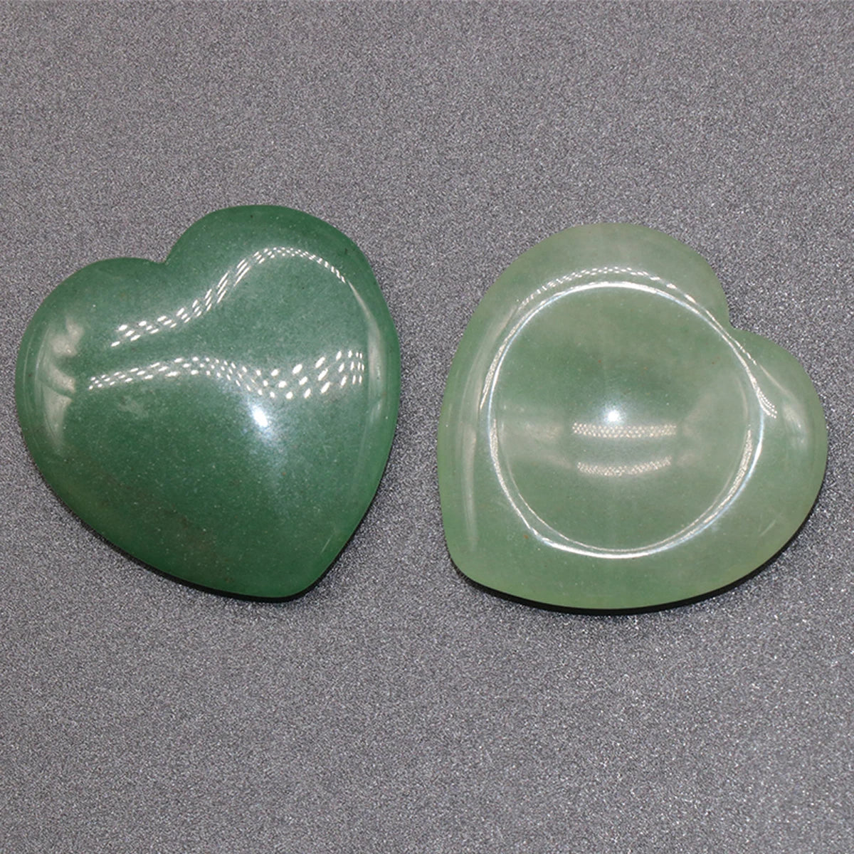 40mm Natural Crystal Heart Worry Stone – Healing Massage Tool & Jewelry Accessory - Image 16