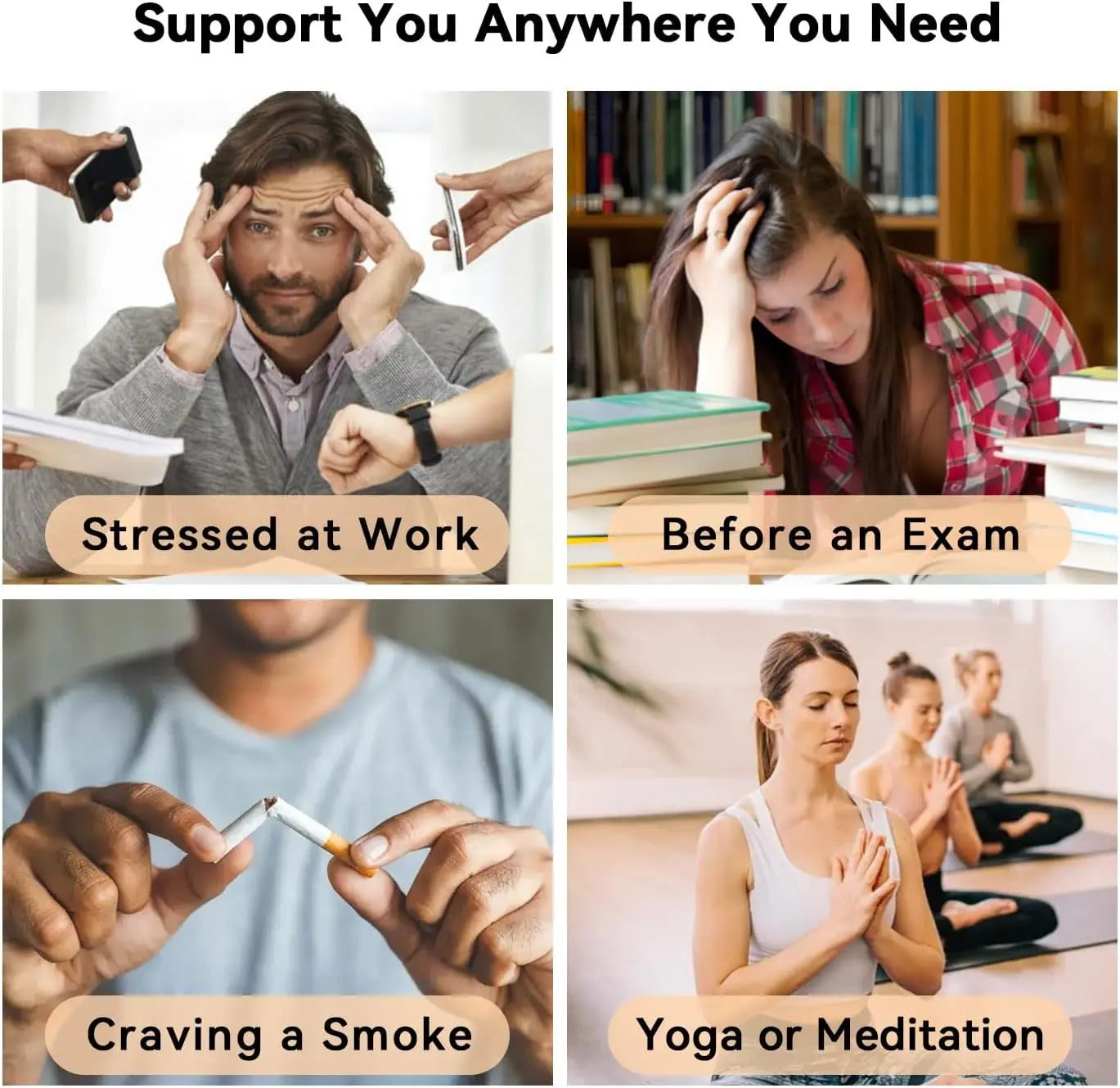 Cross Breathing Necklace – Breathlink Quit Smoking Aid & Inspirational Mindfulness Jewelry - Image 5