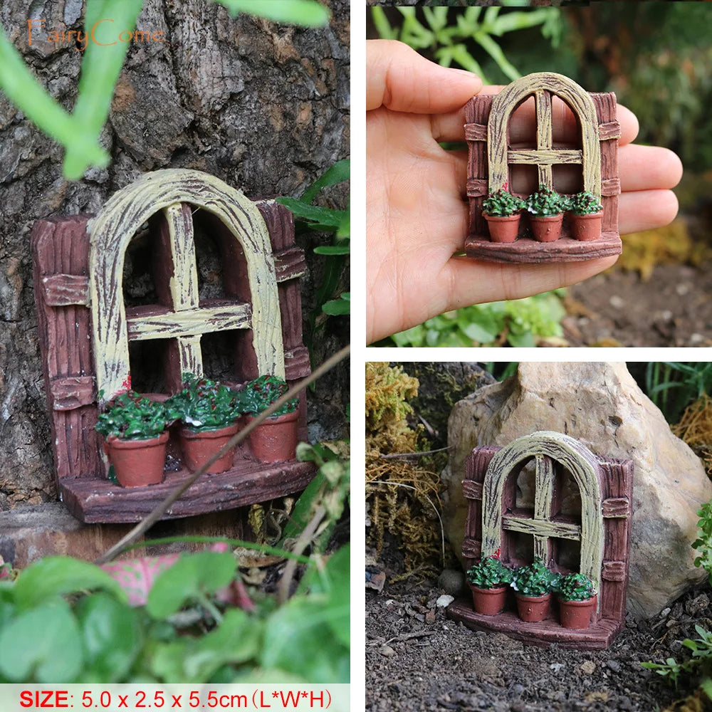 Miniature Windmill Metal Decoration for Fairy Gardens - Image 49