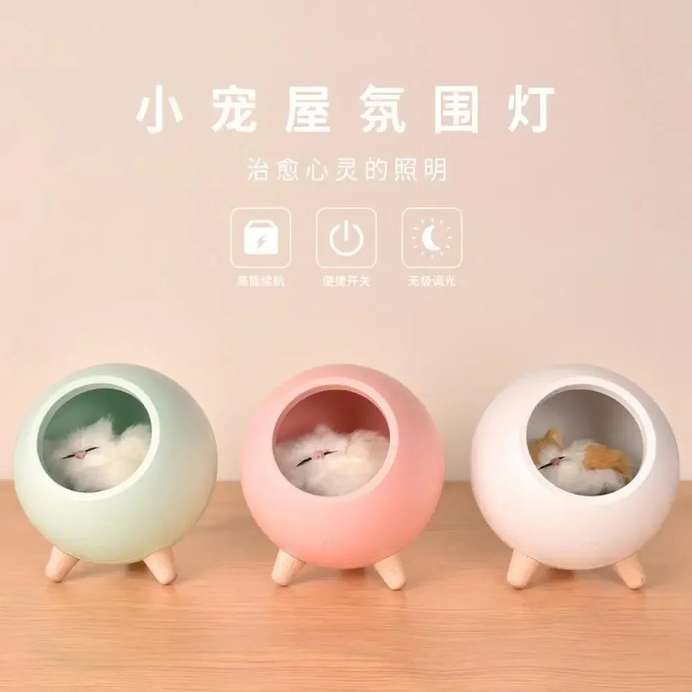 Cute Little Cat Pet House Night Light - Image 2