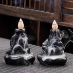 Mountain River Waterfall Backflow Incense Burner – Zen Aroma Censer for Home Decoration & Relaxation