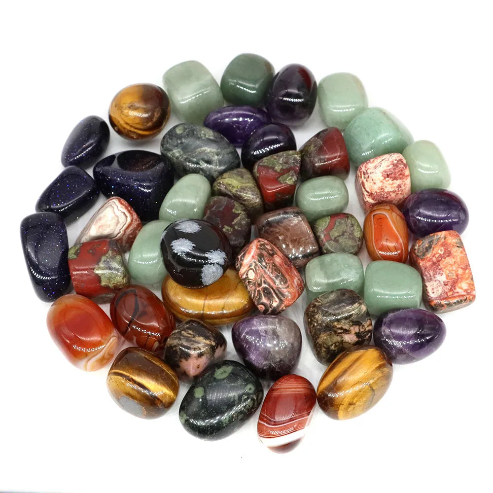 Natural Rose Quartz & Amethyst Tumbled Stone Gravel – Healing Crystals for Reiki, Aquarium & Home Decor - Image 21