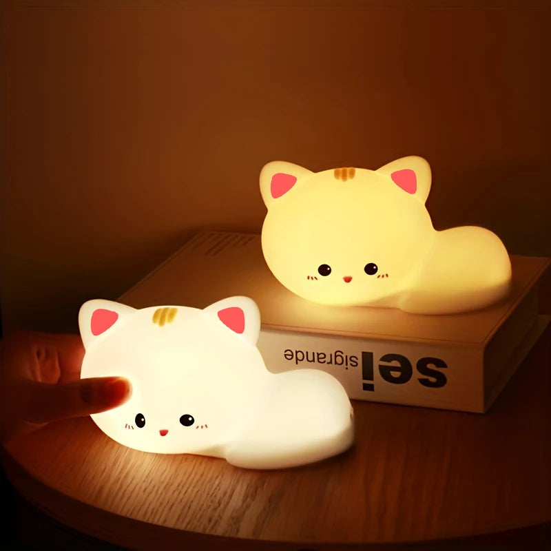 Cute Cat Silicone Nightlight - Image 6