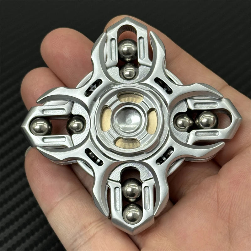 Future Punk Style EDC Metal Fidget Spinner for Adults - Image 2