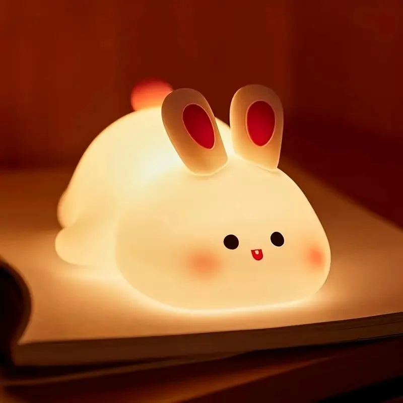 LED Night Light - Silicone Rabbit - Image 2