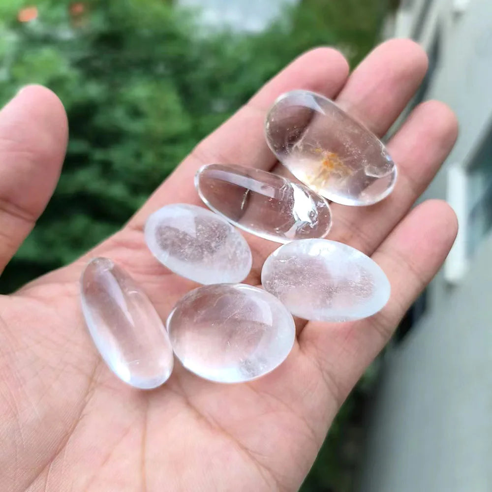 Natural Tumbled Crystal Cube Stones – Polished Quartz, Amethyst & Gemstones for DIY, Healing & Decor - Image 25