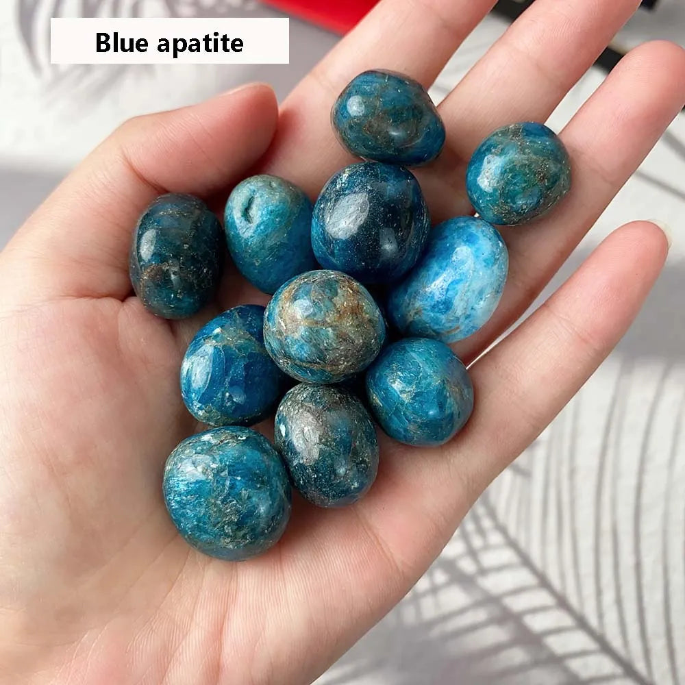 Natural Crystal Gemstone Tumbled Stones – Healing Reiki Decor for Home, Aquarium & Feng Shui - Image 28