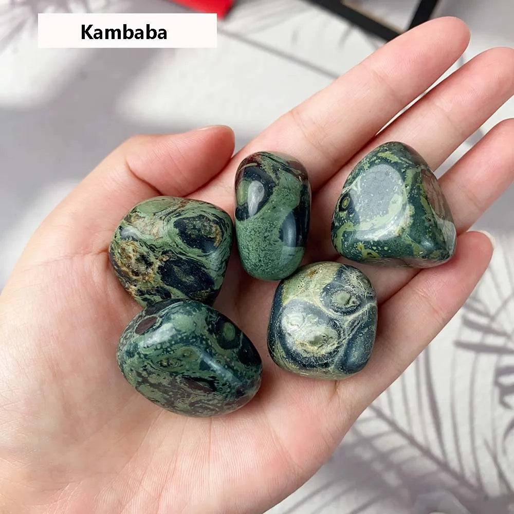 Natural Crystal Gemstone Tumbled Stones – Healing Reiki Decor for Home, Aquarium & Feng Shui - Image 27