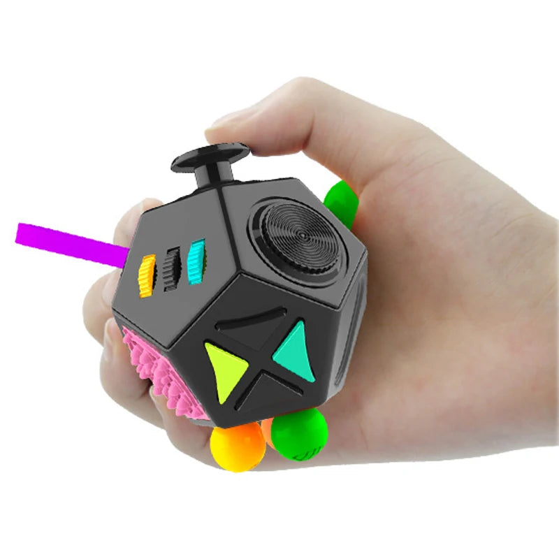 6/12 Sides Cube Decompression Toy - Image 2