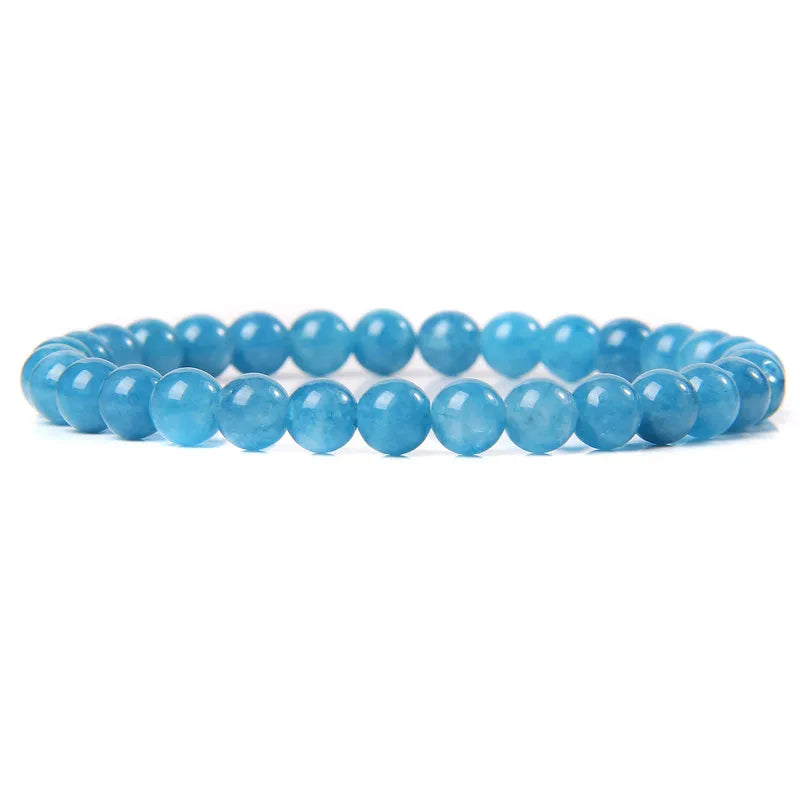 6MM Natural Agate Bead Stretch Bracelet – Healing Energy Jewelry for Men & Women - Image 24