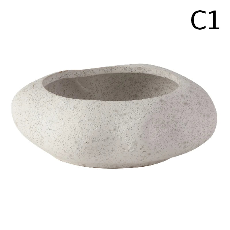 Creative Lotus Seedpod Ceramic Vase for Zen Tea Table - Image 14