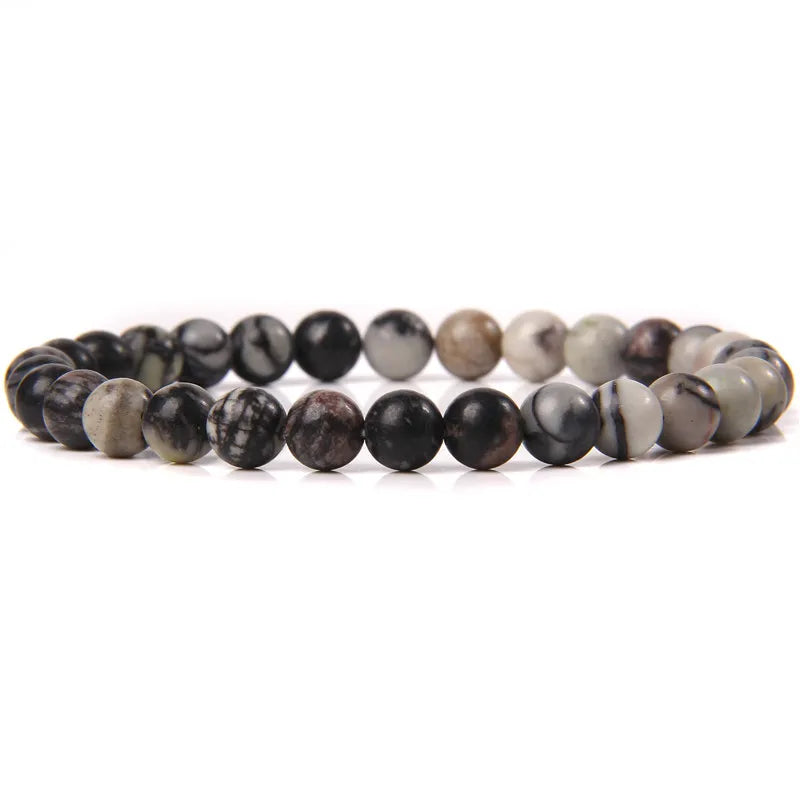 6MM Natural Agate Bead Stretch Bracelet – Healing Energy Jewelry for Men & Women - Image 44