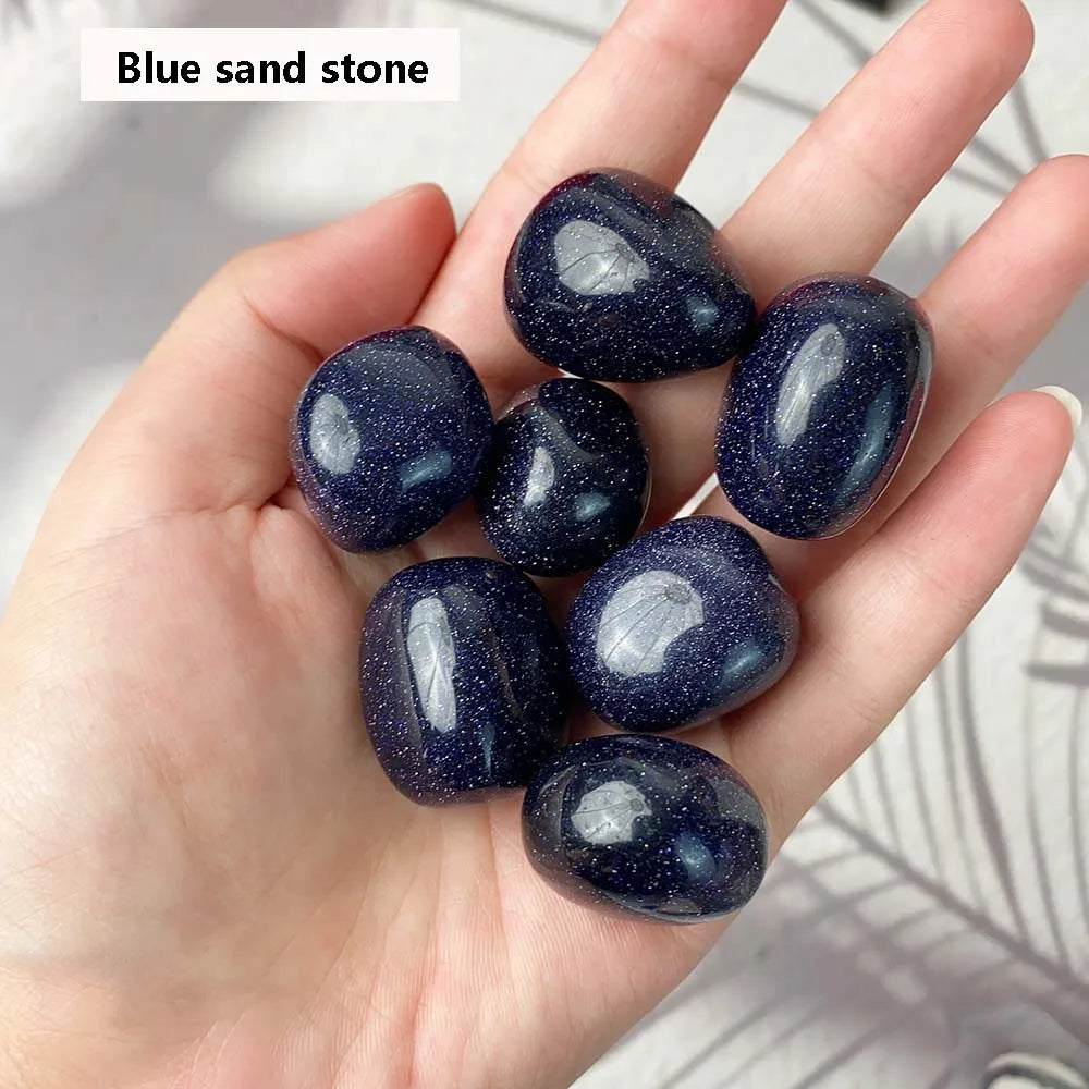 Natural Crystal Tumbled Stone Cubes – Polished Quartz, Amethyst & Gemstones for Healing, DIY & Decor - Image 15