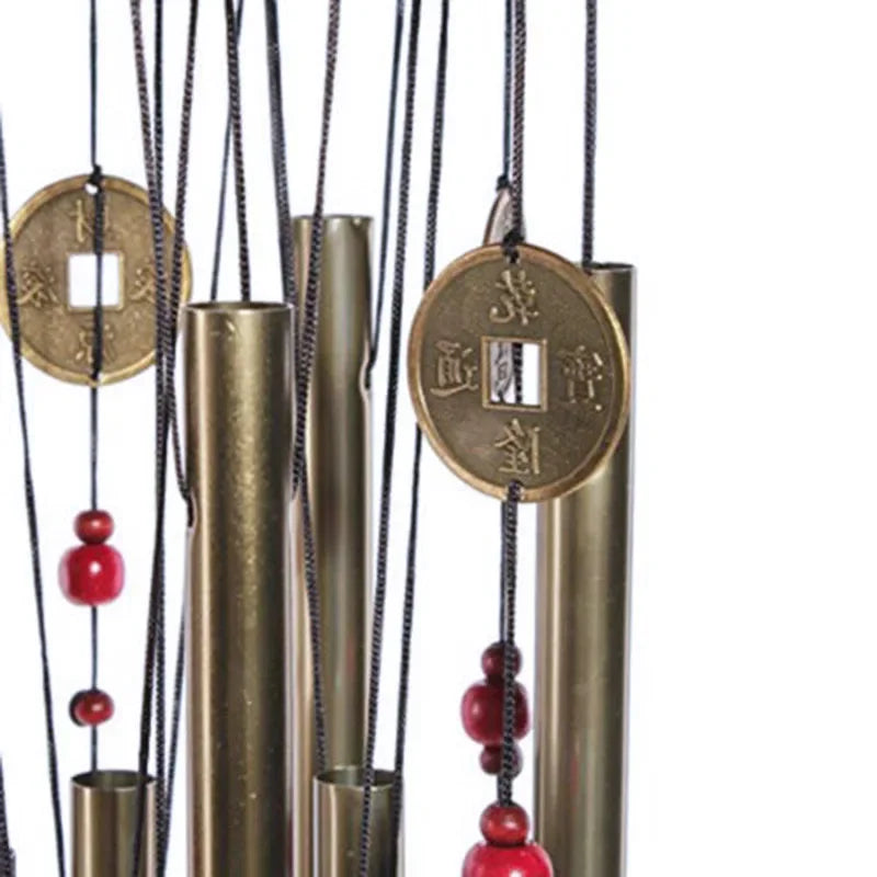 Large Metal Wind Chime Tubes & Church Bells - Image 2