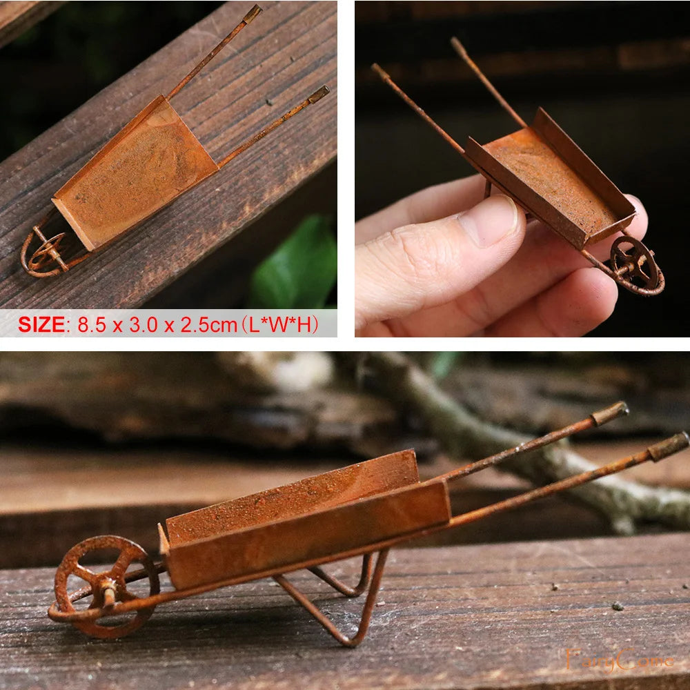 Miniature Windmill Metal Decoration for Fairy Gardens - Image 17