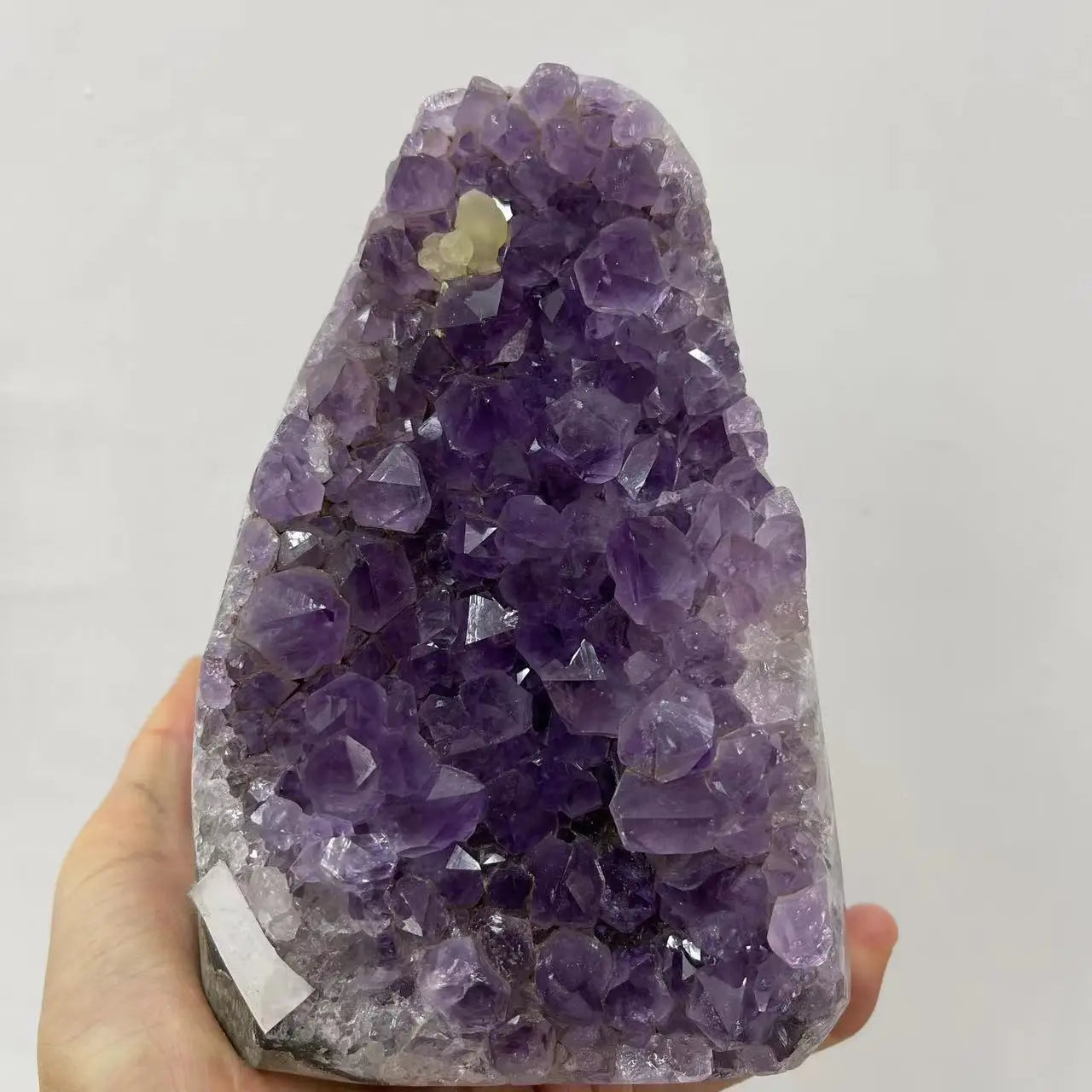 1PC Natural Amethyst Crystal Cluster – Raw Quartz Mineral for Healing, Feng Shui & Home Decor - Image 6
