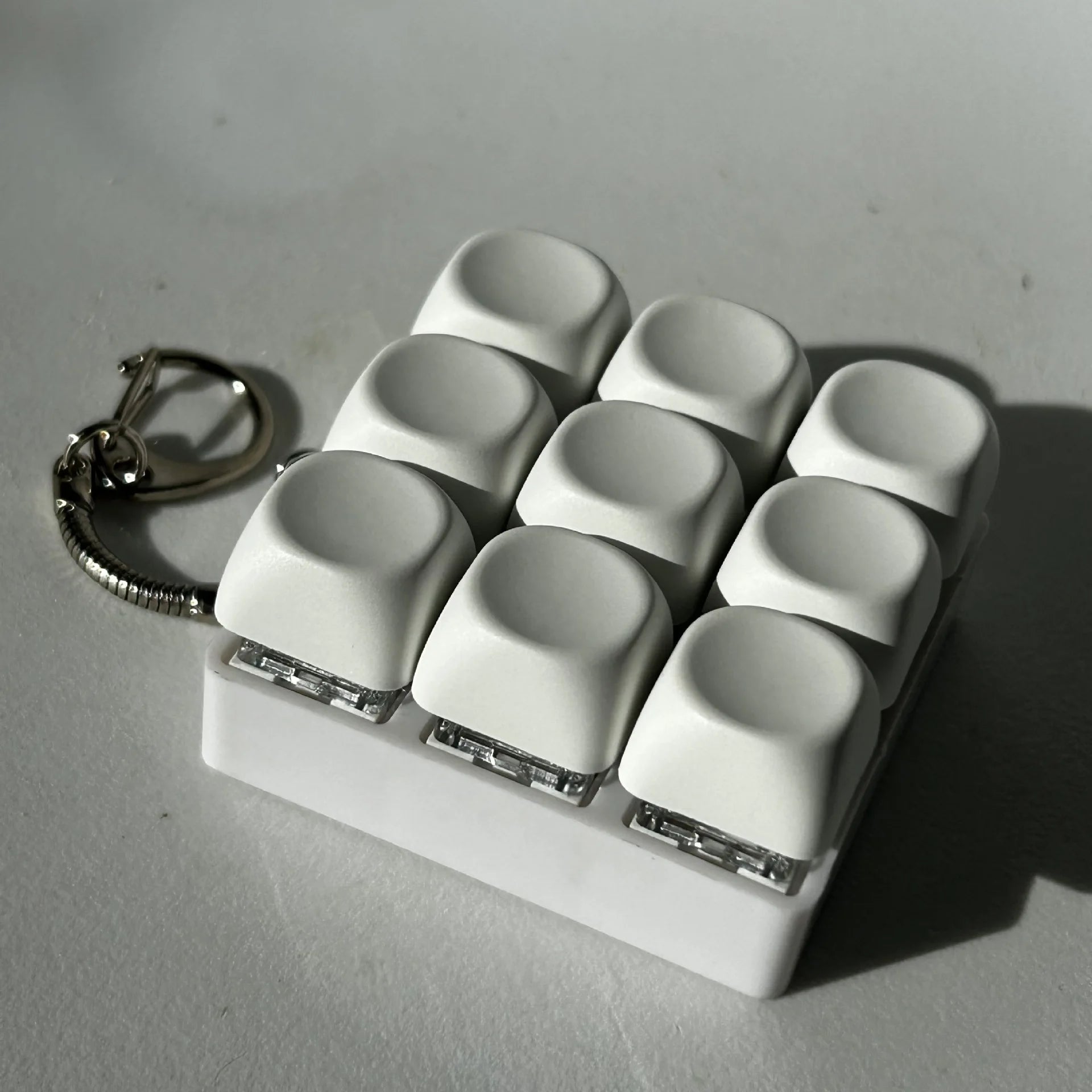 4/9-Button Keyboard Keychain Shaft Tester Fidget Toy - Image 5