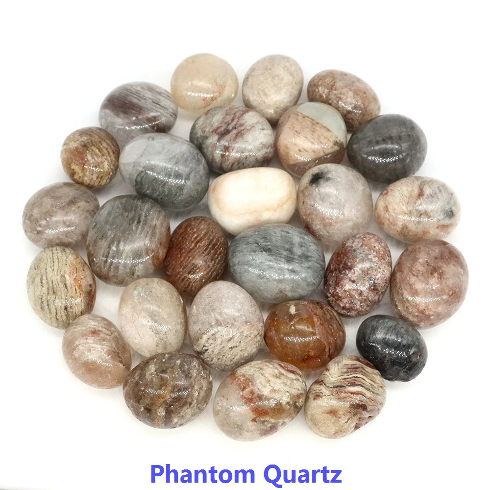 Natural Rose Quartz & Amethyst Tumbled Stone Gravel – Healing Crystals for Reiki, Aquarium & Home Decor - Image 53