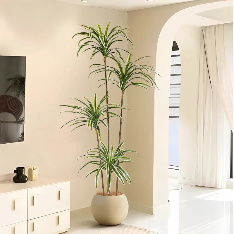 Artificial Dracaena Fake Plant Large Detachable Ornament Realistic - Image 3