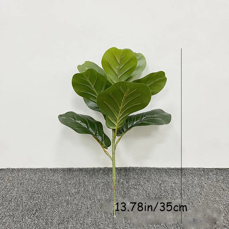 70in Artificial Ficus Tree – Large Tropical Real-Touch Banyan Plant for Home, Garden & Shop Decor - Image 10