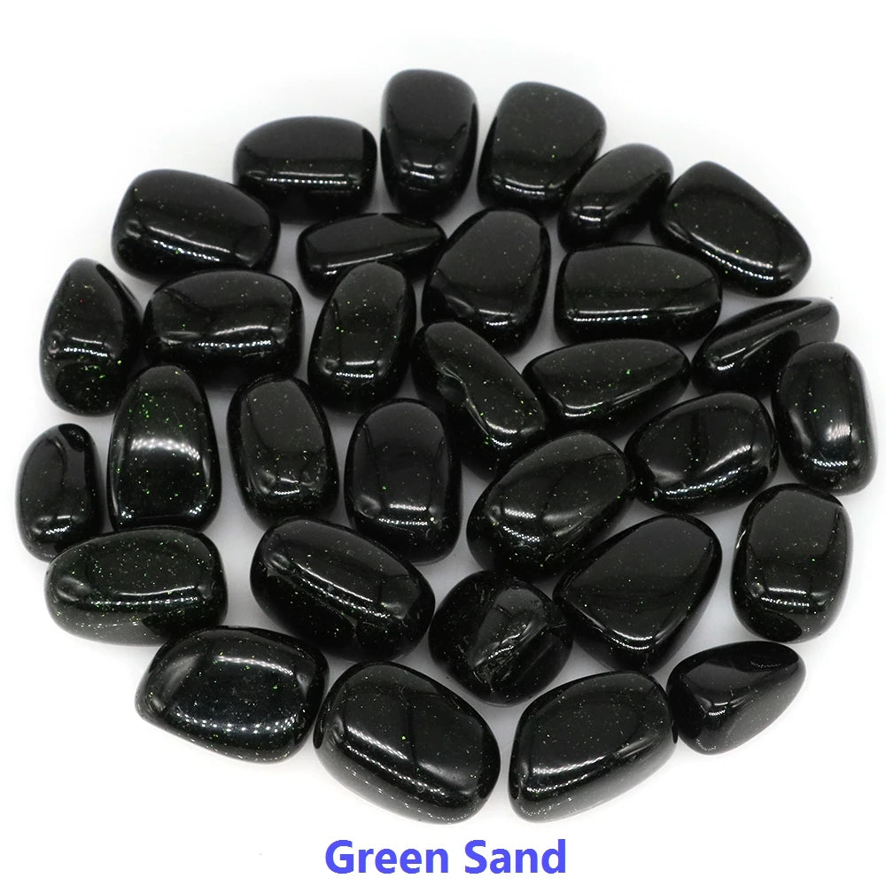 Natural Rose Quartz & Amethyst Tumbled Stone Gravel – Polished Healing Crystals for Home Decor & Aquarium - Image 34