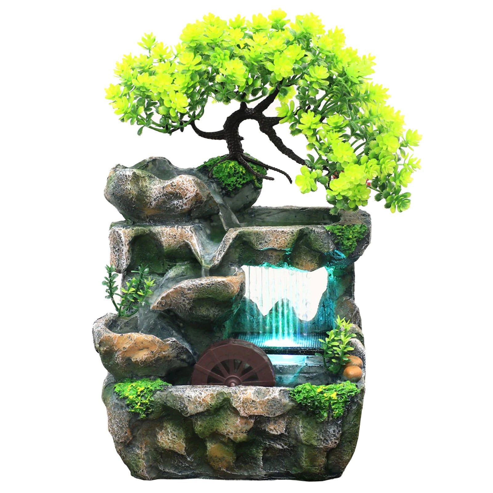 Desktop Small Rockery Simulation Tree Fountain - Image 6