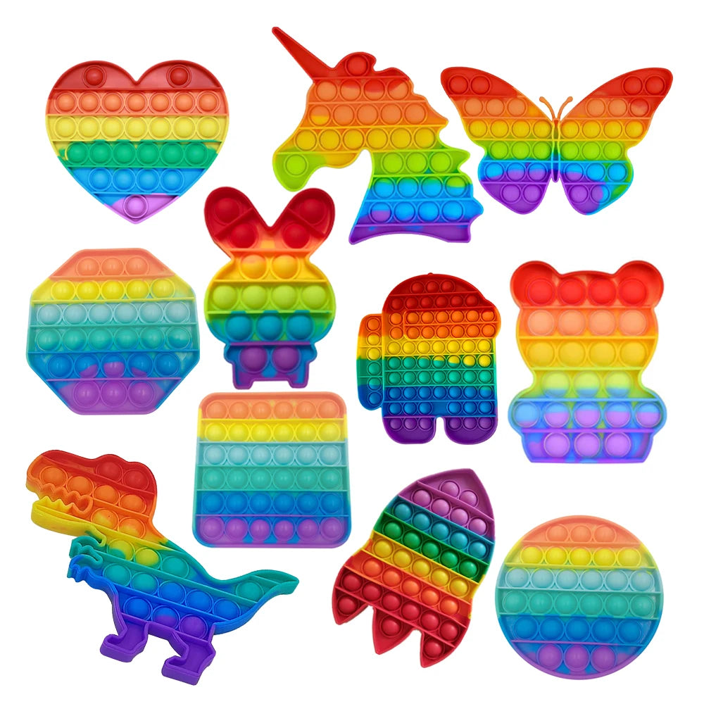 Push Pop Bubble Fidget Sensory Toy Pack