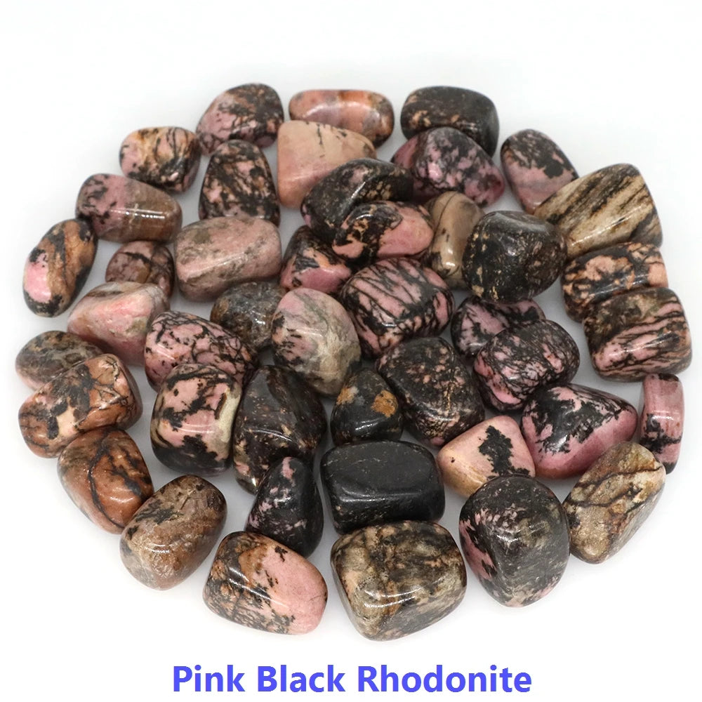 Natural Rose Quartz & Amethyst Tumbled Stone Gravel – Healing Crystals for Reiki, Aquarium & Home Decor - Image 11