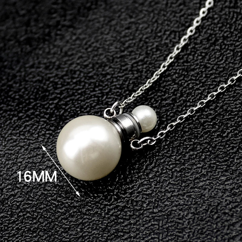 Natural Gemstone Essential Oil Diffuser Pendant – Crystal Agate Perfume Bottle Charms - Image 2