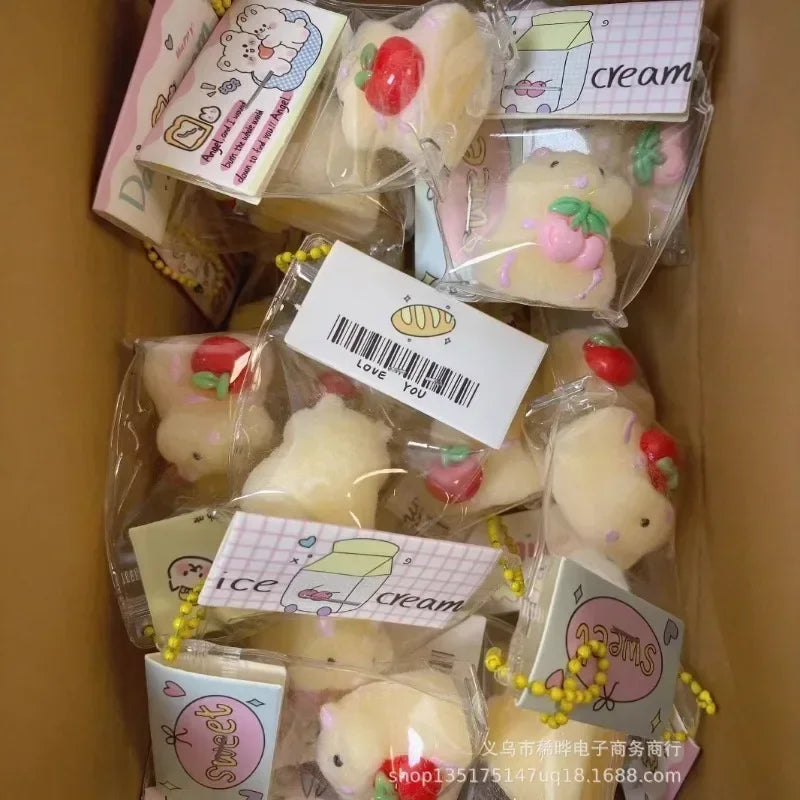 Kawaii Cute Hamster Mini Squeeze Toy - Image 2
