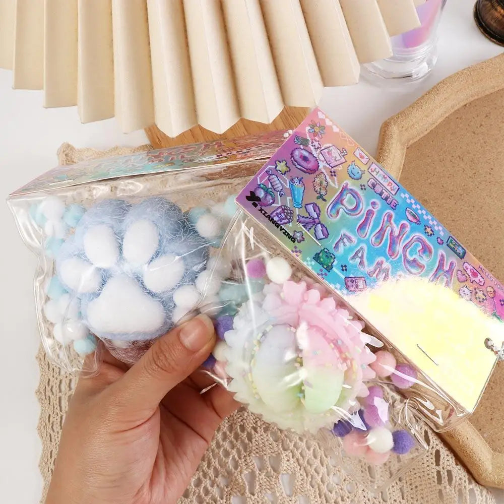 PU Cat Paw Waffle Slow Rebound Toy - Image 5