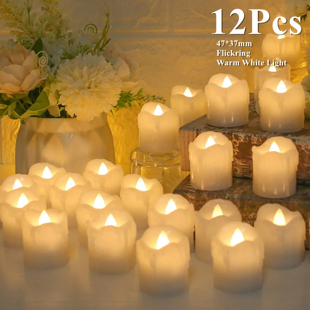 Flameless LED Electronic Candles - Image 9