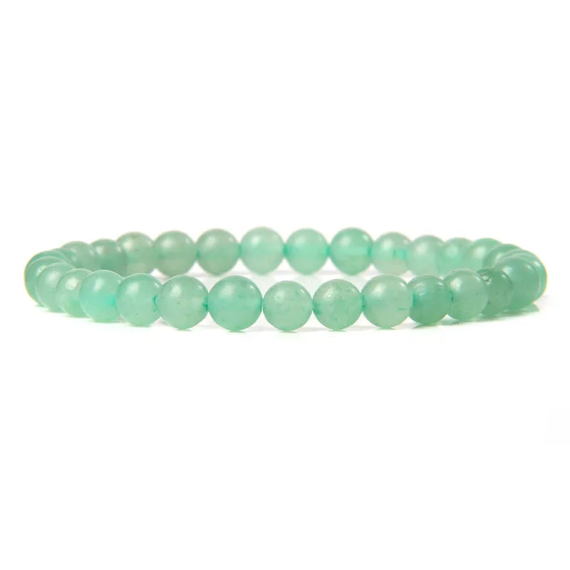 6MM Natural Agate Bead Stretch Bracelet – Healing Energy Jewelry for Men & Women - Image 14