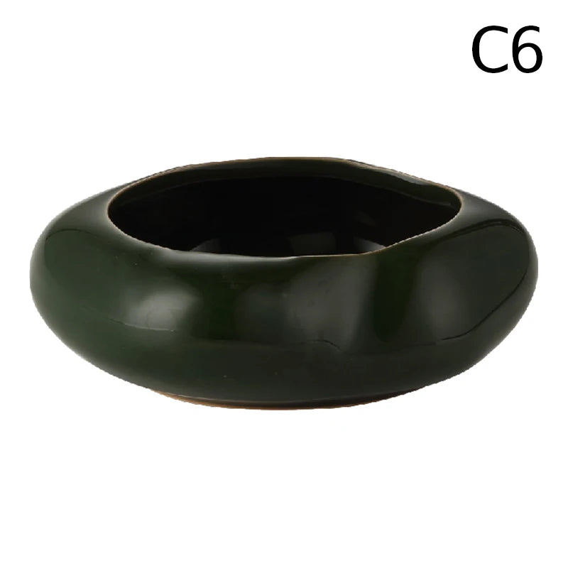 Creative Lotus Seedpod Ceramic Vase for Zen Tea Table - Image 13