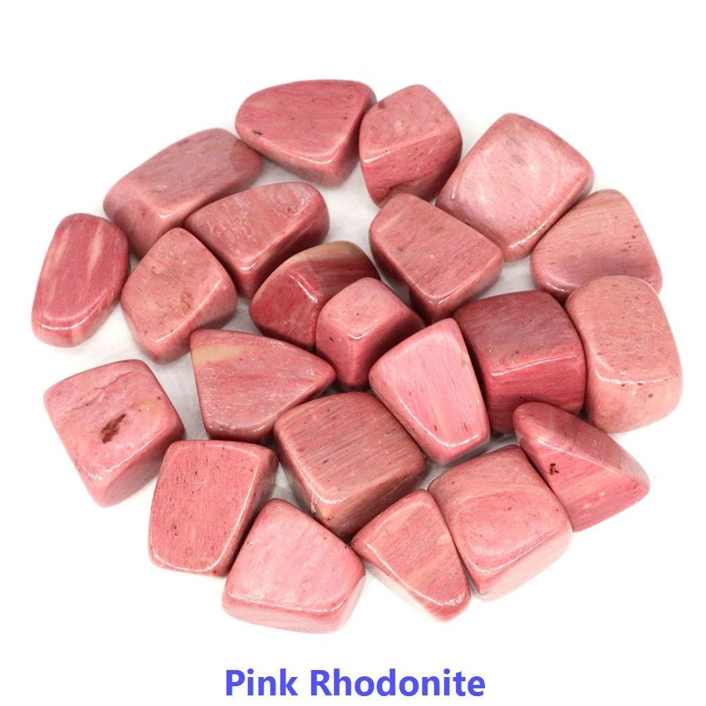 Natural Rose Quartz & Amethyst Tumbled Stone Gravel – Polished Healing Crystals for Home Decor & Aquarium - Image 51