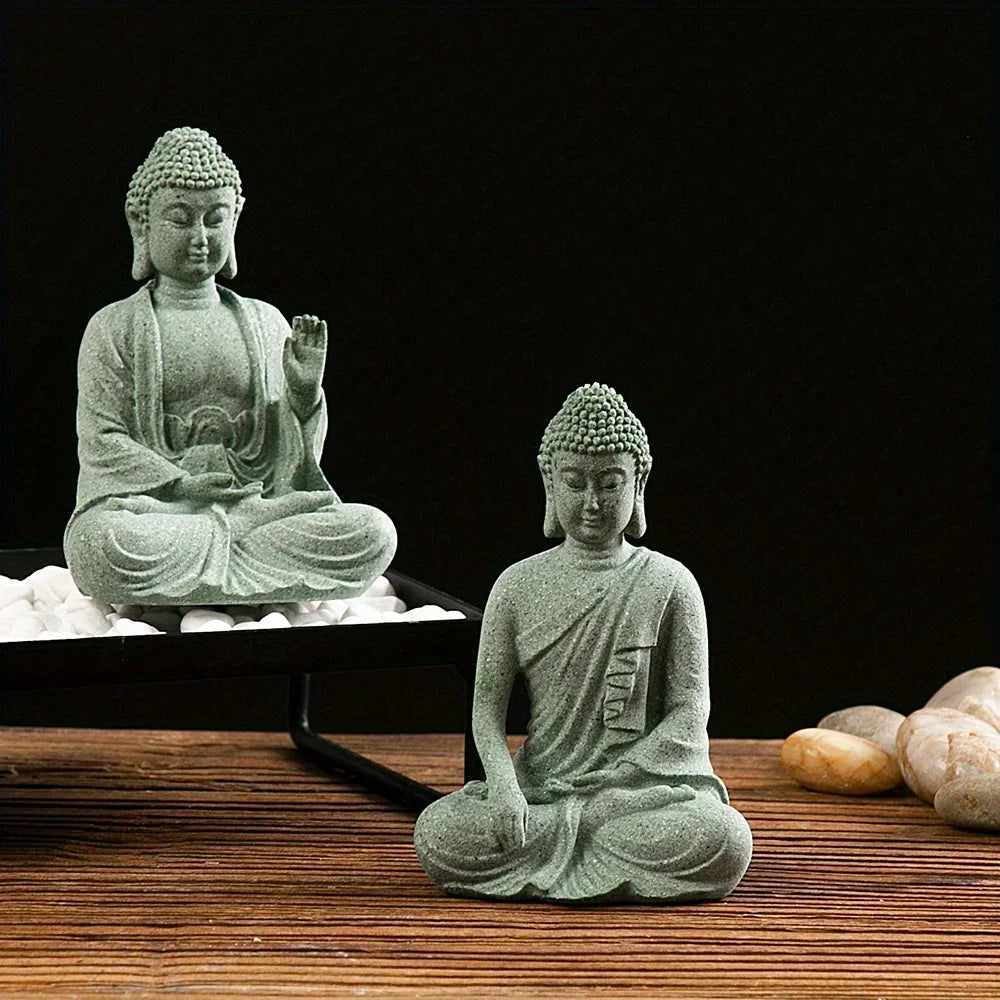 Buddha Statue Fish Tank Decoration - Image 2