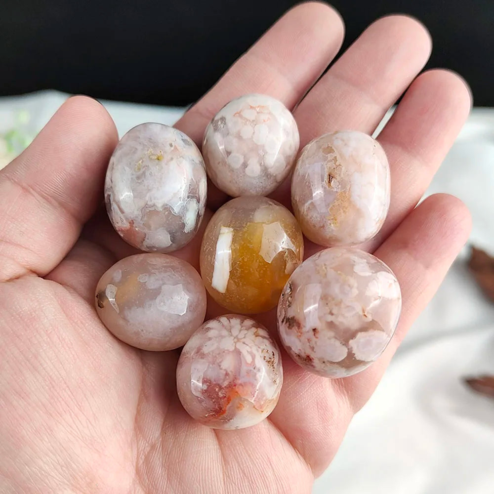 Natural Tumbled Crystal Cube Stones – Polished Quartz, Amethyst & Gemstones for DIY, Healing & Decor - Image 4