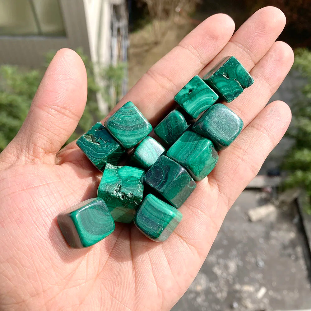 Natural Tumbled Crystal Cube Stones – Polished Quartz, Amethyst & Gemstones for DIY, Healing & Decor - Image 32