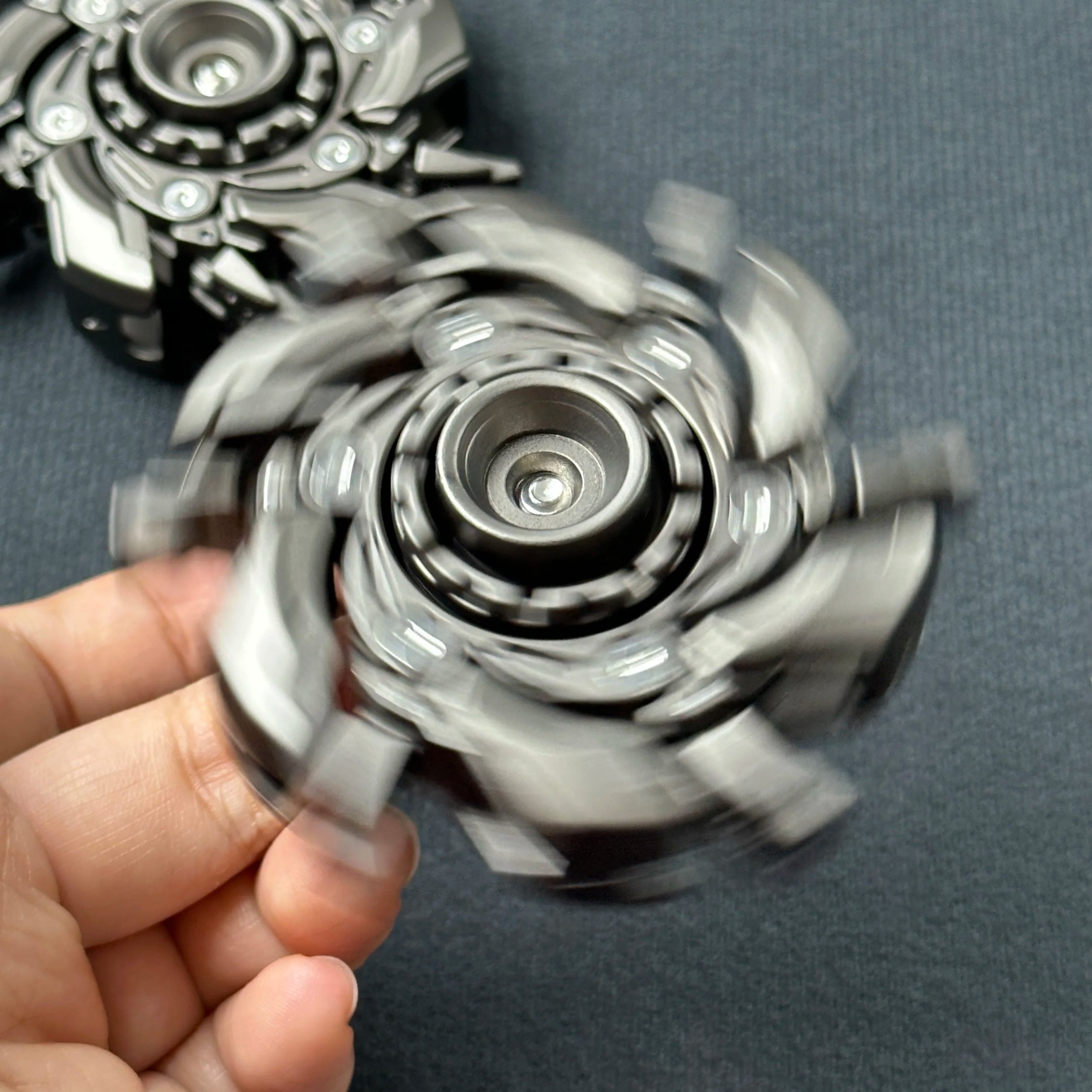 EDC Open Armor Magnetic Fidget Slider & Spinning Top for Adults - Image 2