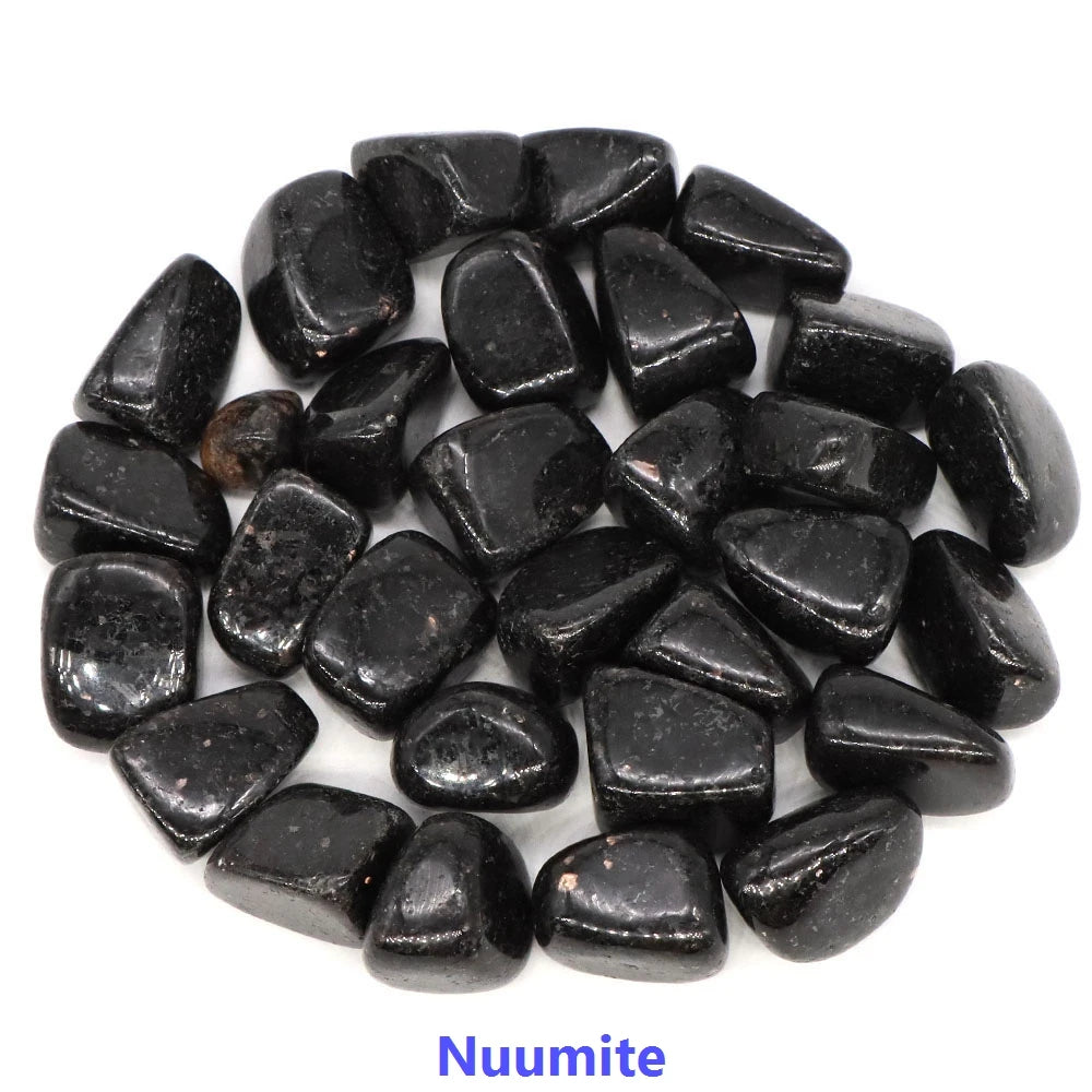 Natural Rose Quartz & Amethyst Tumbled Stone Gravel – Polished Healing Crystals for Home Decor & Aquarium - Image 25