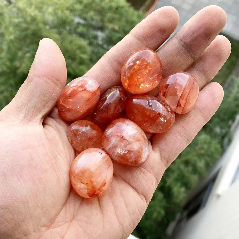 Natural Crystal Tumbled Stone Cubes – Polished Quartz, Amethyst & Gemstones for Healing, DIY & Decor - Image 12