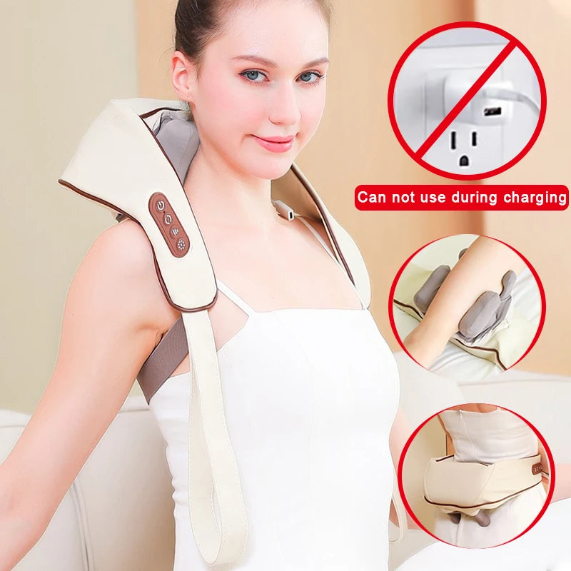 Neck and Shoulder Massage Shawl - Image 9