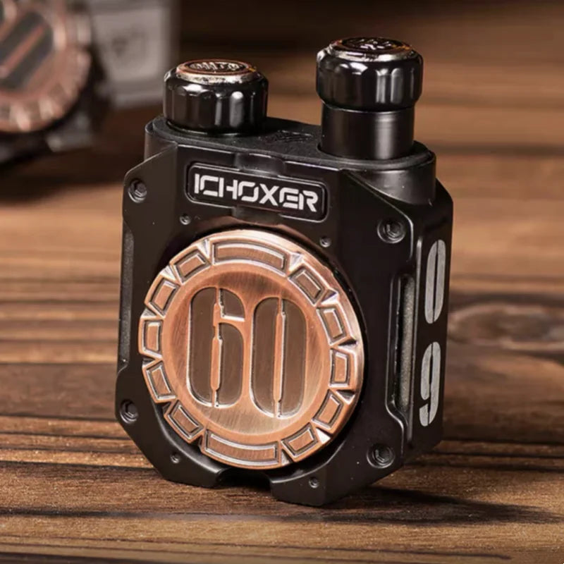 Double Column Linkage Ratchet Button Fidget Spinner - Image 7